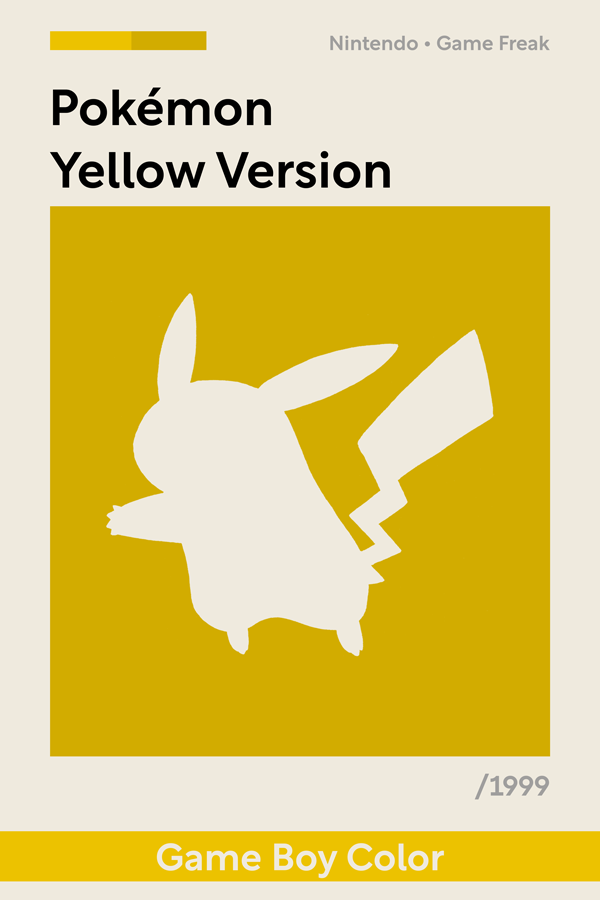 Pokémon Yellow Version - SteamGridDB