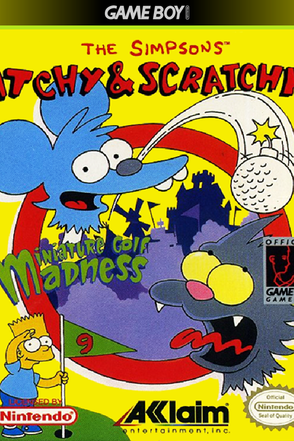 The Simpsons: Itchy & Scratchy in Miniature Golf Madness
