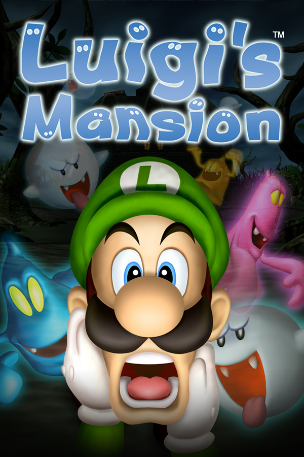 Luigi's Mansion cover art