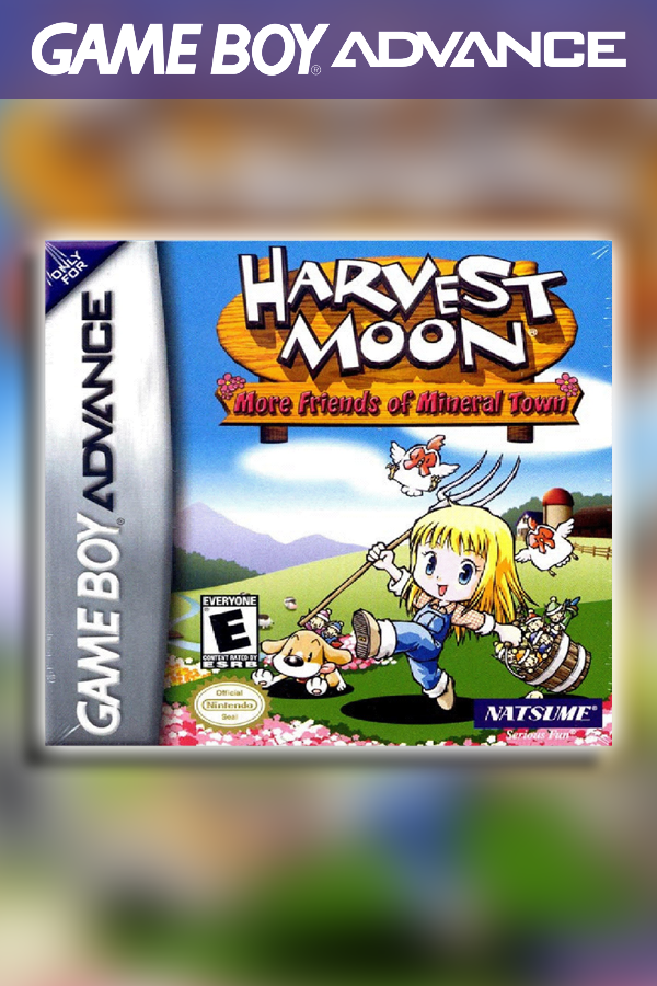 Harvest Moon More Friends Of Mineral Town Rom German Harvest Moon: More Friends of Mineral Town para Game Boy Advance♋
