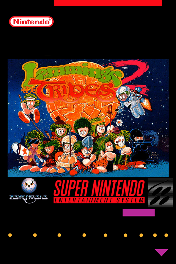 Lemmings 2: The Tribes, Nintendo