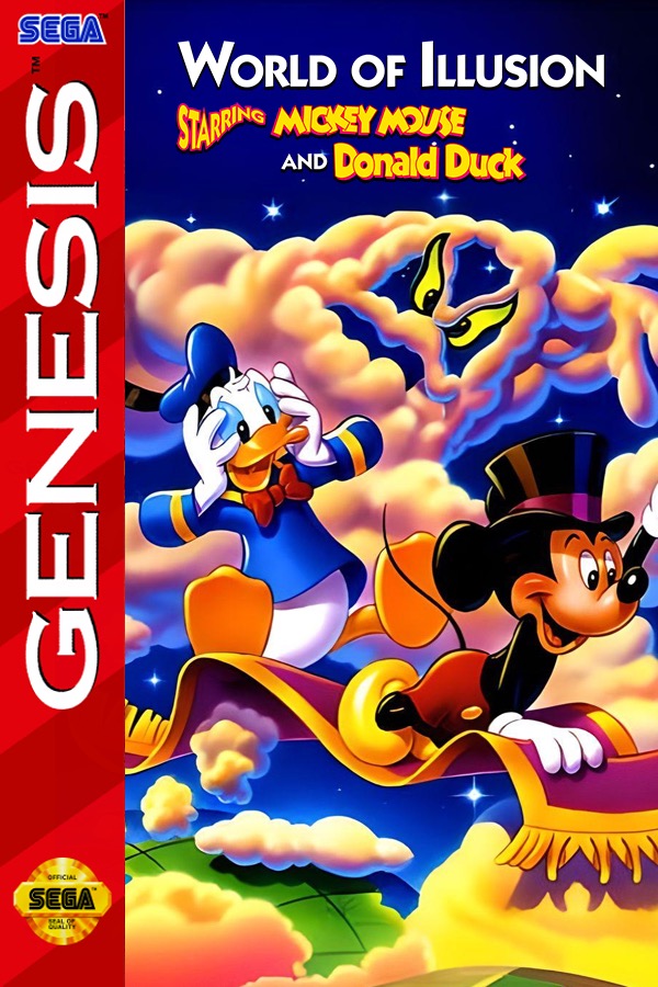 World of Illusion Starring Mickey Mouse and Donald... for Sega Genesis