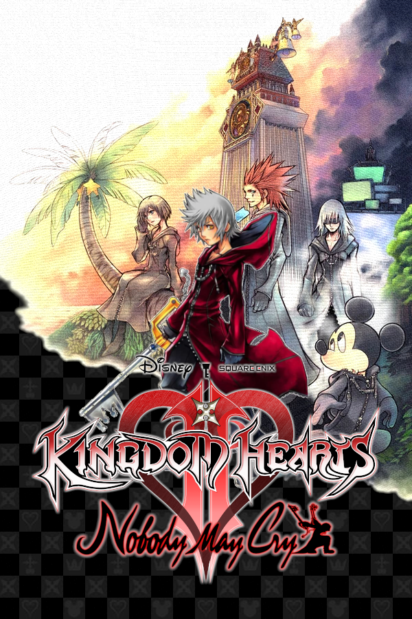 KINGDOM HEARTS II ポスター PS2『キングダム ハーツII』販促ポスター スクウェア