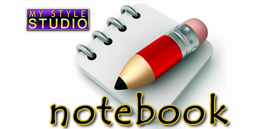 My Style Studio: Notebook