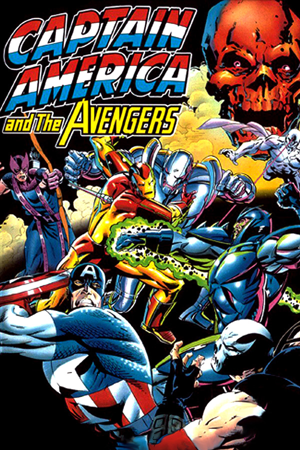 Captain America and The Avengers cover art
