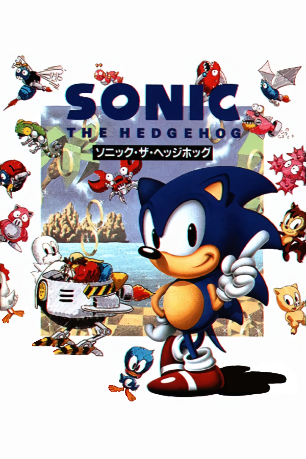 Raro! Jogo Sonic The Hedhog (jap) P/ Sega Master System