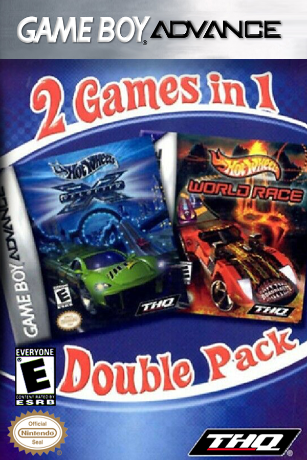 2 Games In 1 Double Pack I Hot Wheels: World Race + Hot Wheels: Velocity X