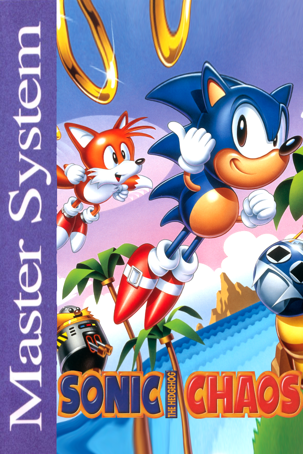 Sonic The Hedgehog Chaos Sega Master System 