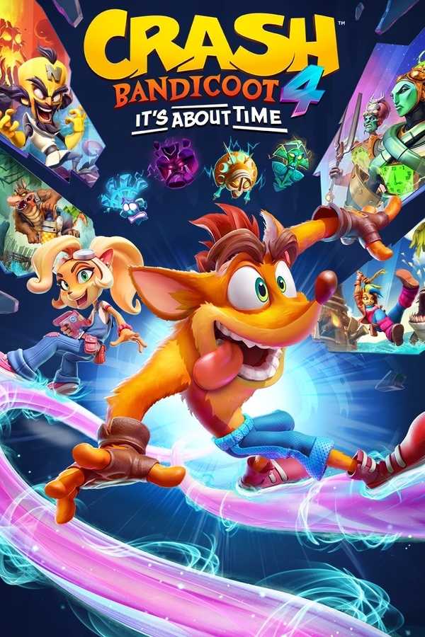 It's About Time, Crash Bandicoot Poster