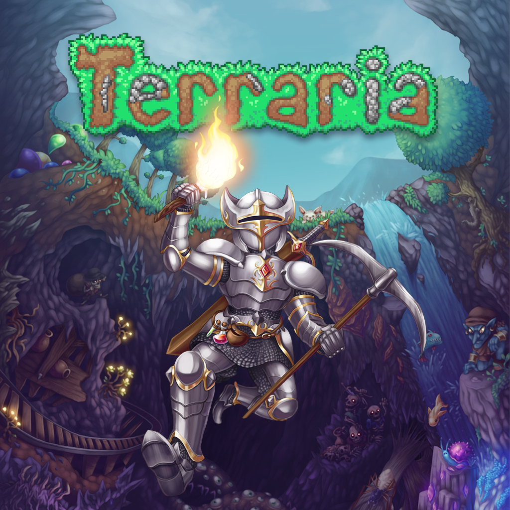 Terraria Steam Box art by Zacinthegame on DeviantArt