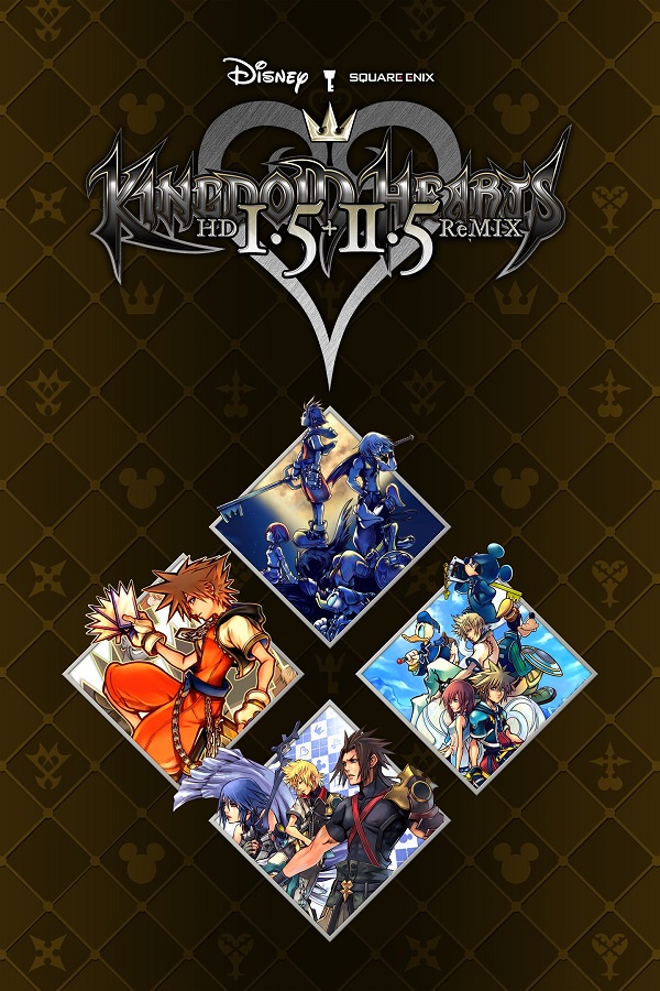 KINGDOM HEARTS -HD 1.5+2.5 ReMIX- cover art
