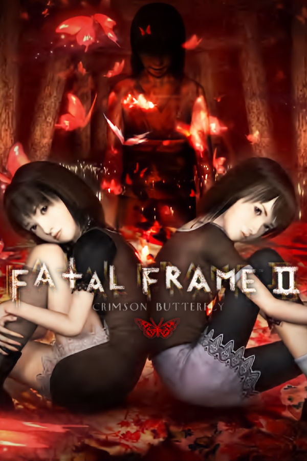 零 紅い蝶 FATAL FRAME 2 店頭用 販促 ゲーム ポスター Project Zero 2
