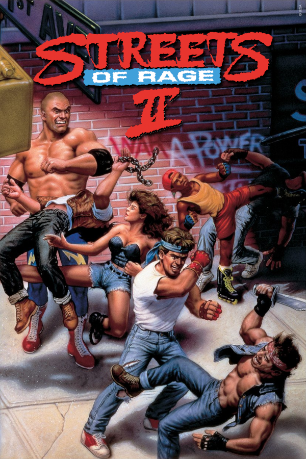 Streets of Rage 2 cover art