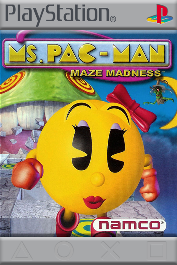 Ms. Pac-Man Maze Madness for Playstation