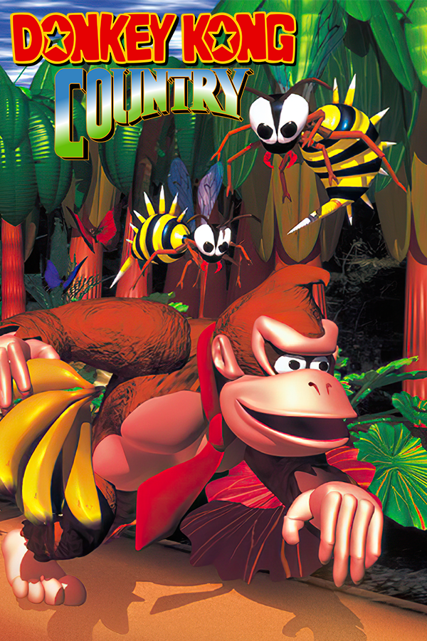 Donkey Kong Country cover art