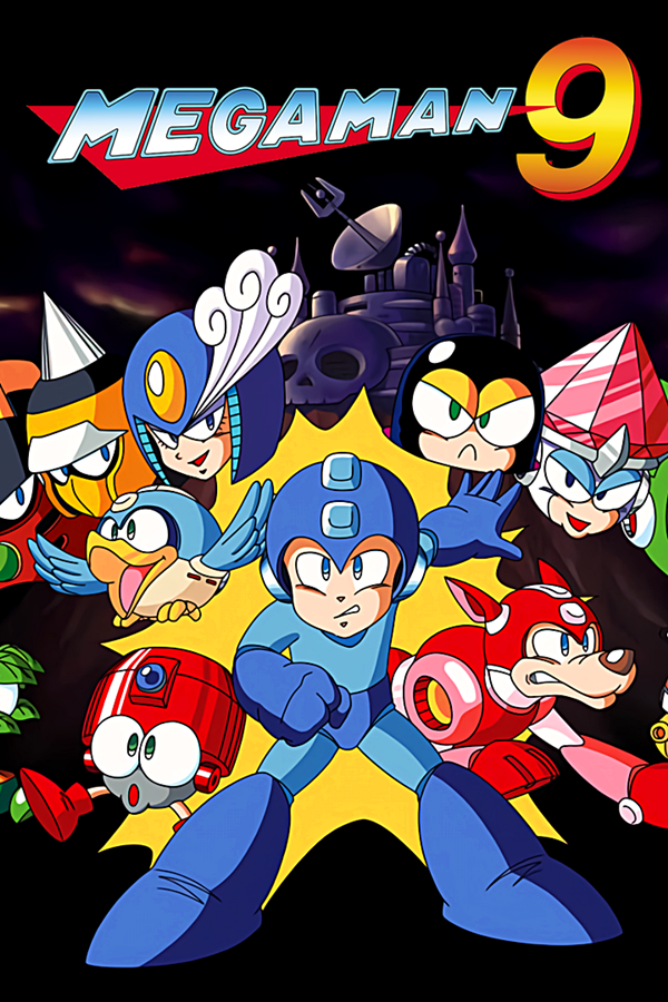 Mega Man 9(2008) cover art
