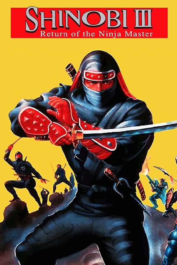 Shinobi III: Return of the Ninja Master (1993) cover art