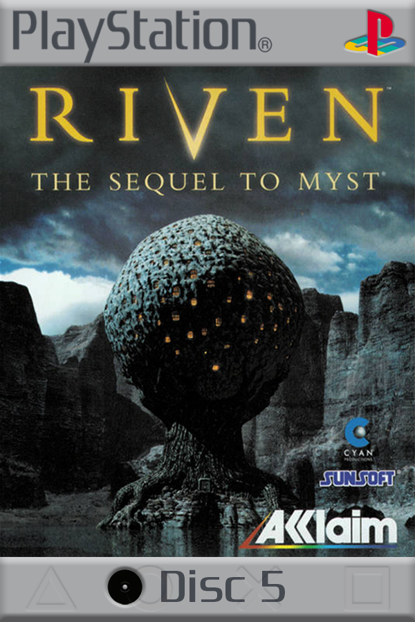 Riven: The Sequel to Myst for Playstation
