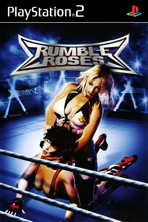 ランブルローズ RUMBLE ROSES HJ Rumble Roses PS2 Front cover