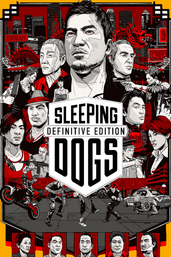 Sleeping Dogs: Definitive Edition cover or packaging material - MobyGames