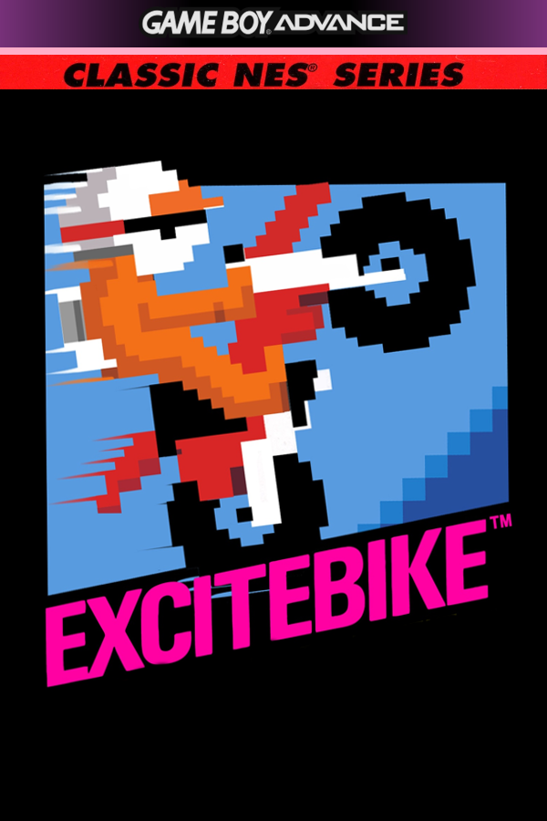 GBA Classic NES Series : Excite Bike 北米版 Excitebike Classic NES Series (Nintendo Game Boy Advance