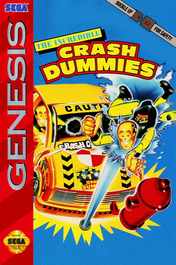 The Incredible Crash Dummies for Sega Genesis