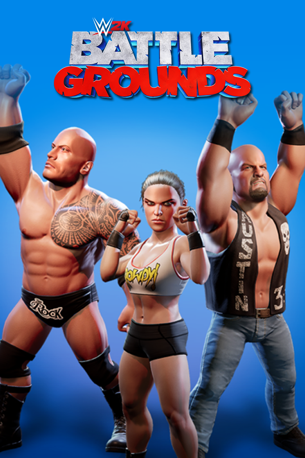 WWE 2K Battlegrounds cover art
