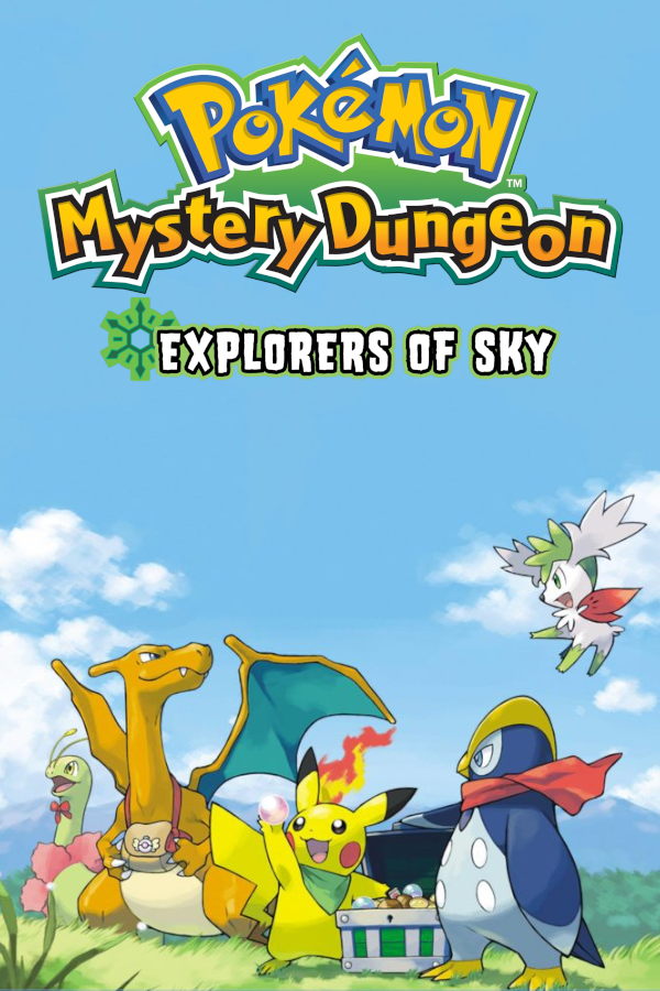 Pokémon Mystery Dungeon: Explorers of Sky cover art