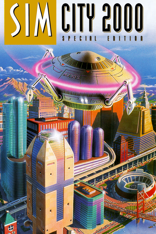 SimCity 2000 cover art
