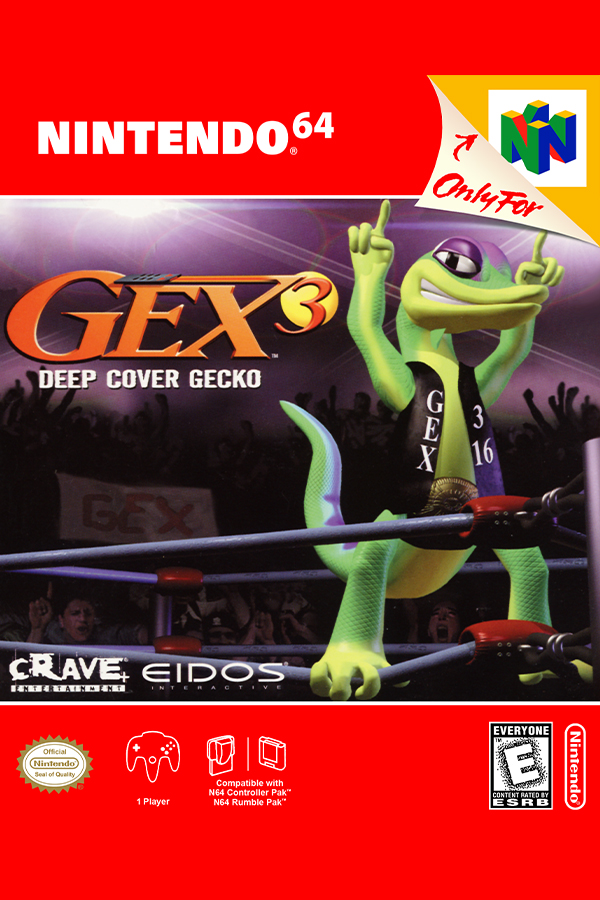 Gex 3: Deep Cover Gecko for Nintendo 64