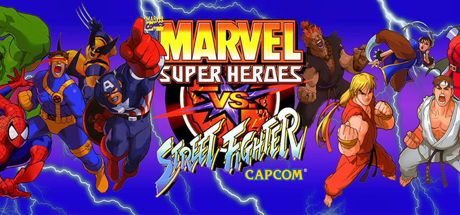 Marvel super heroes vs street fighter hi-res stock photography and images -  Alamy
