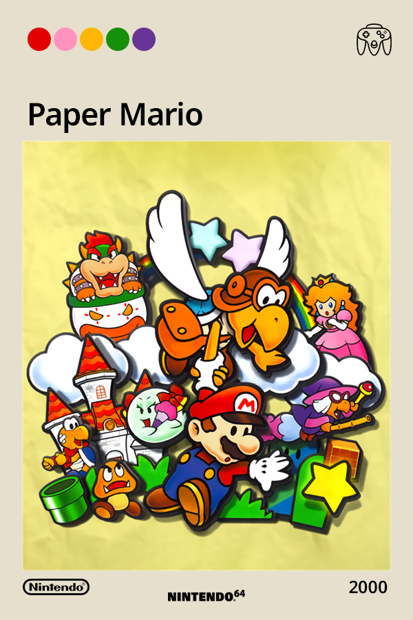 クリエイティブメモリーズ ボーホー台紙&マリタイムペーパー、スパーゴ台紙セット Mario Trading Cards - Peach, Mario, Waluigi, Kondo & Tore Rare