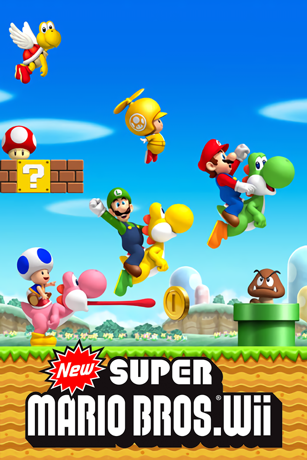 New Super Mario Bros. Wii - SteamGridDB