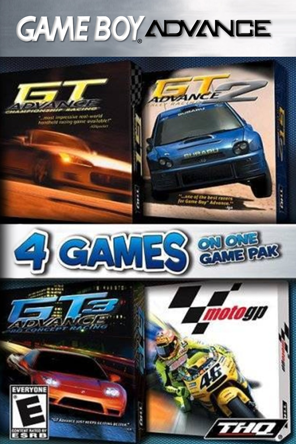 4 Games on One Game Pak