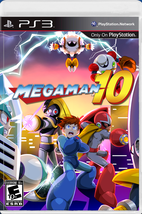 Mega Man 10(2010) cover art