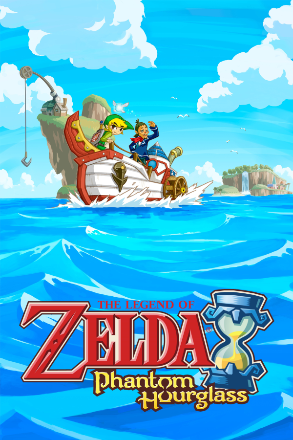 The Legend of Zelda: Phantom Hourglass cover art