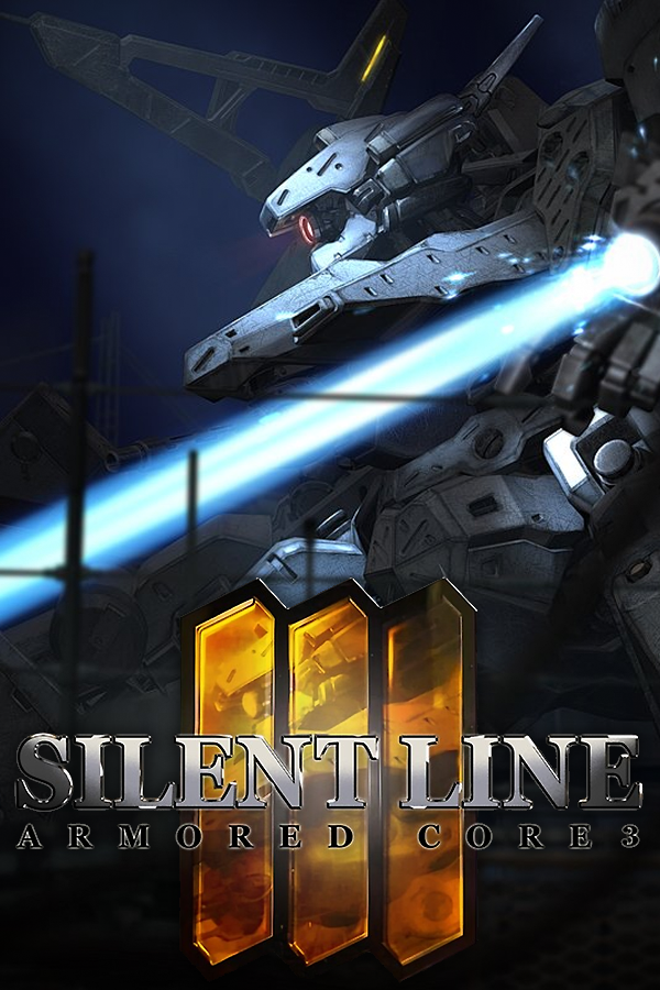 Armored Core 3 - Ps 2 - Silent Line logo game Art Board Print for