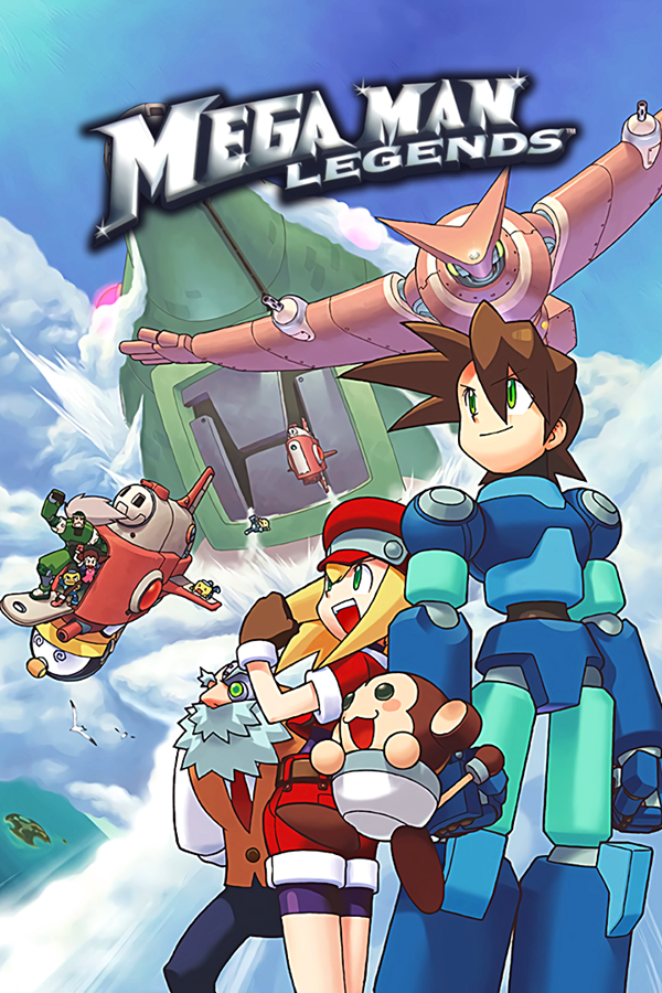Mega Man Legends (1997) cover art