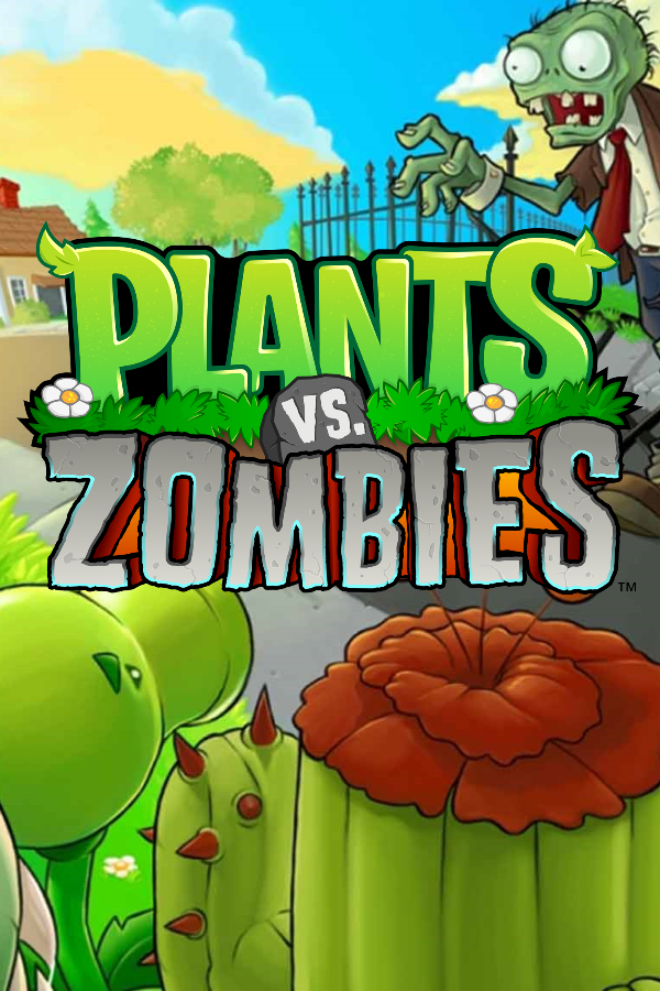 Plants Vs Zombies Game Poster Diamond Painting 