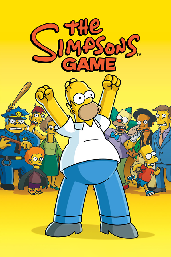 The Simpsons Game cover art