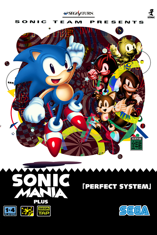 Sonic Mania Plus 4x6 Inch Glossy Prints SEGA -  Sweden