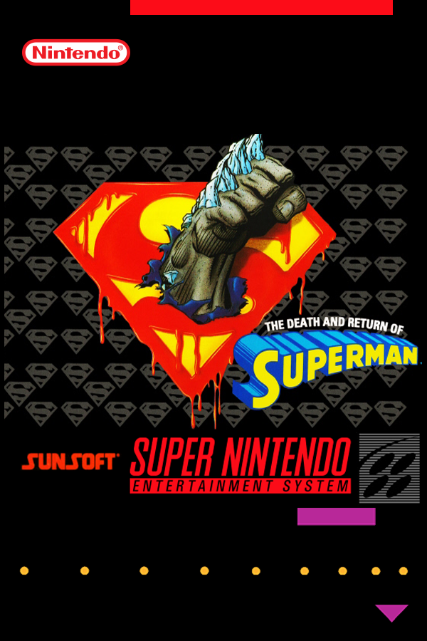 Death and Return of Superman The for Super Nintendo