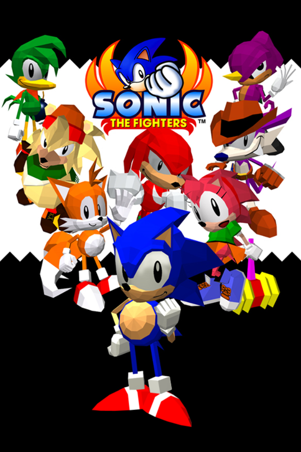 Sonic the Fighters cover art