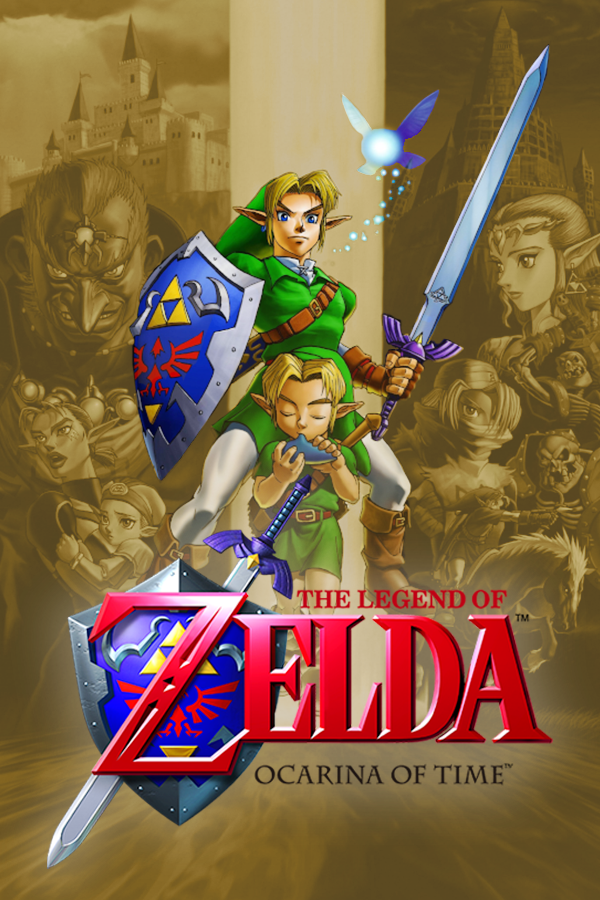 POSTER - THE LEGEND OF ZELDA: OCARINA OF TIME