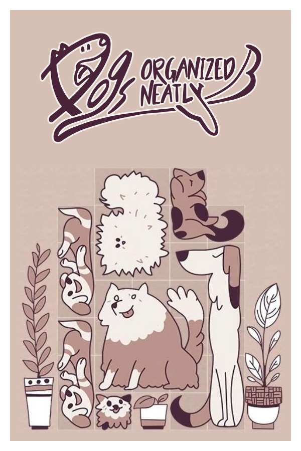 Dogs Organized Neatly