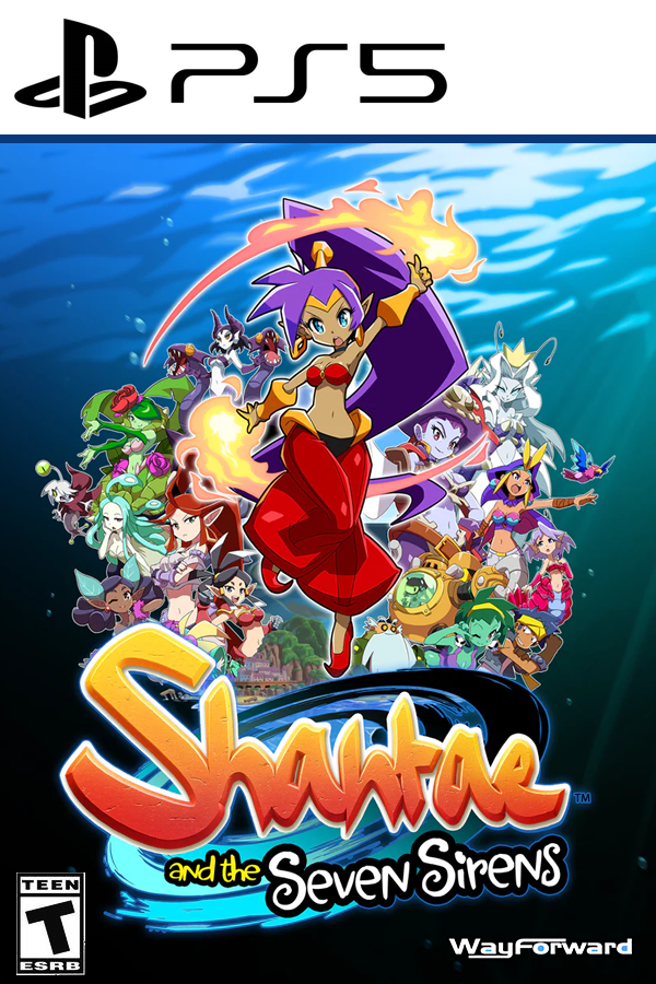 PS5 Shantae & the Seven Sirens 北米限定版 未開封 PS5 Limited Run #7: Shantae and the Seven Sirens – Limited Run Games