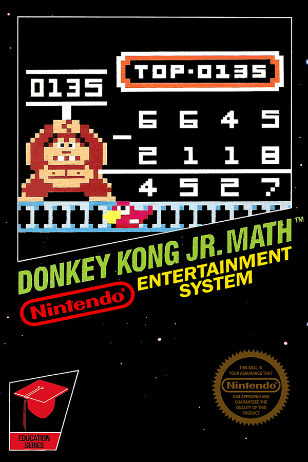 Donkey Kong Jr. + Jr. Sansuu Lesson