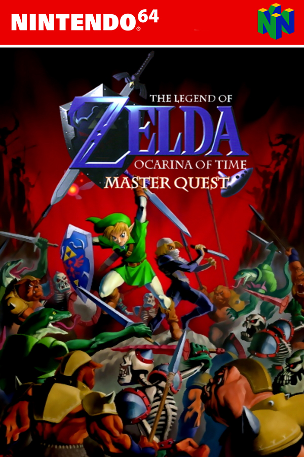 OoT] My take on Master Quest Box Art : r/zelda