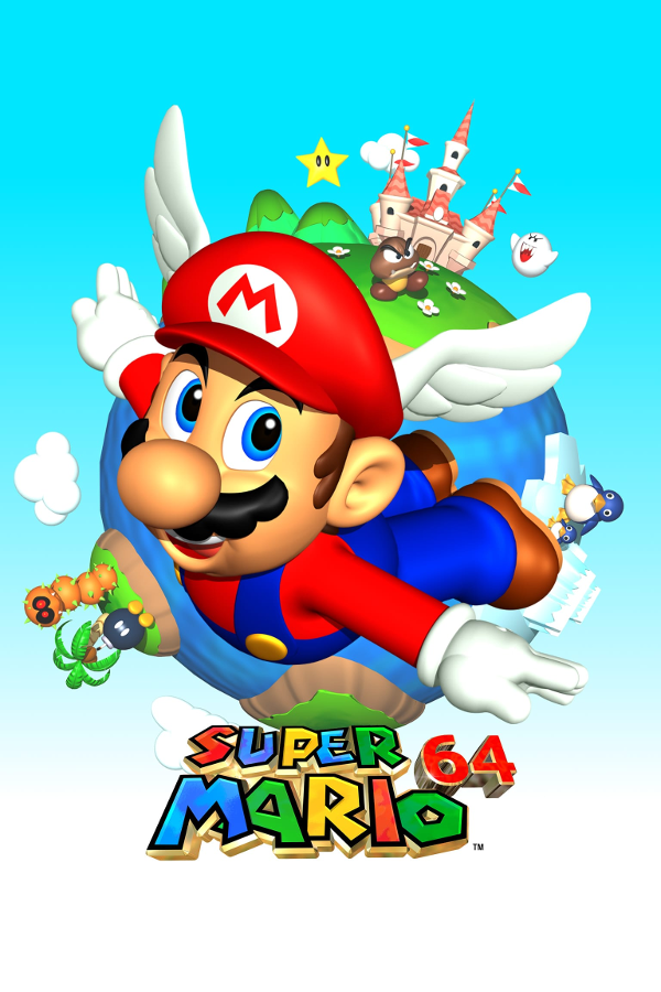 Super Mario 64 cover art