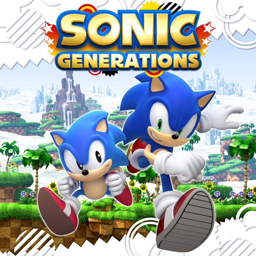 Sonic Generations artwork Sonic render 2 from the official artwork